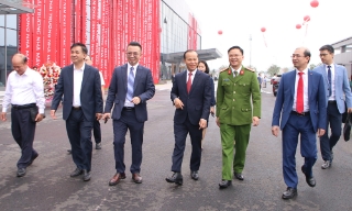 Bắc Ninh: Khánh thành nhà máy sản xuất xe máy điện công suất hơn 1 triệu xe/năm